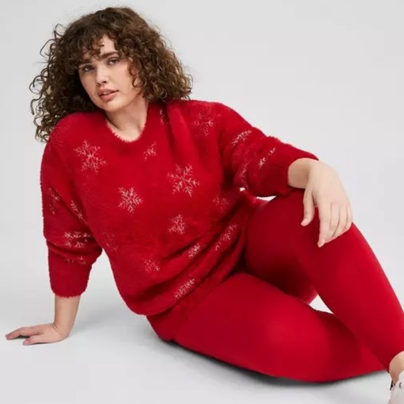 NWT Torrid fuzzy Christmas Sweater size 3 - Picture 4 of 5